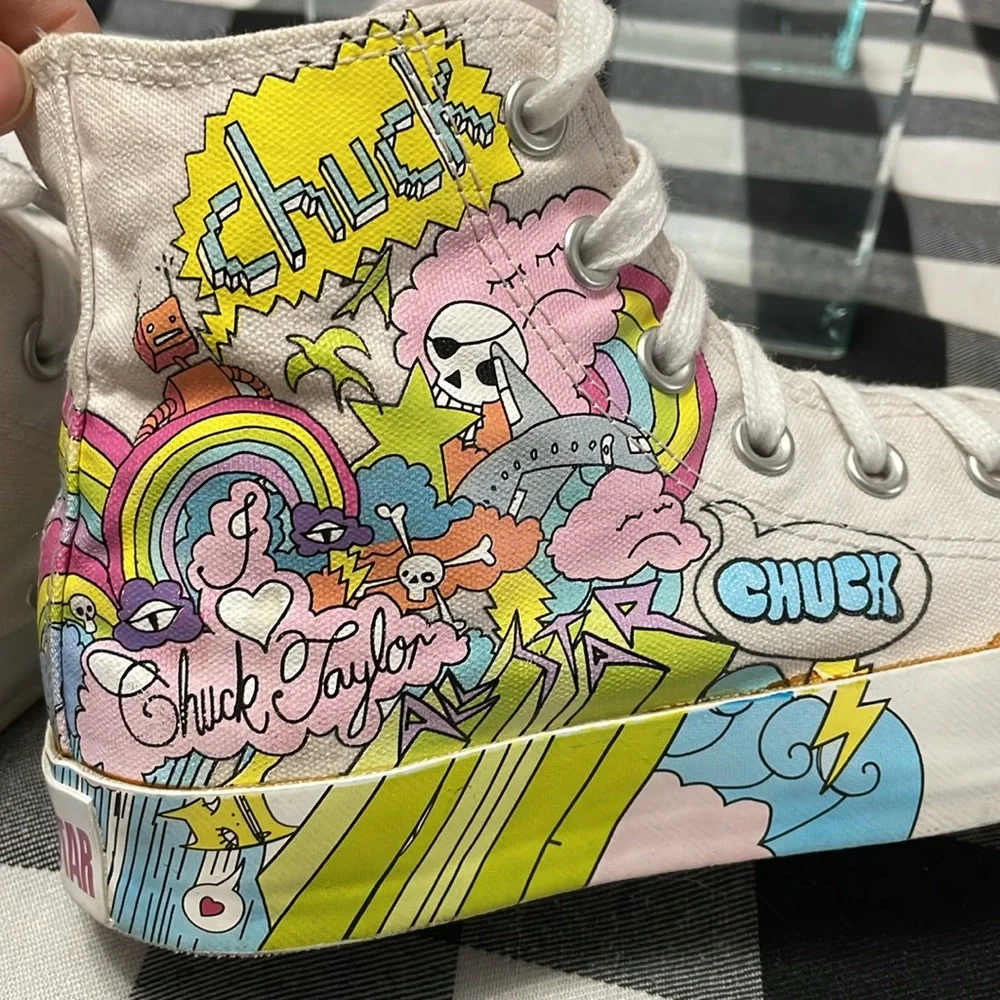 Converse Chuck Taylor Kith x Disney x Notebook Print All Star Shoes Sneakers 8